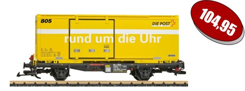 47891 LGB RhB Containerwagen