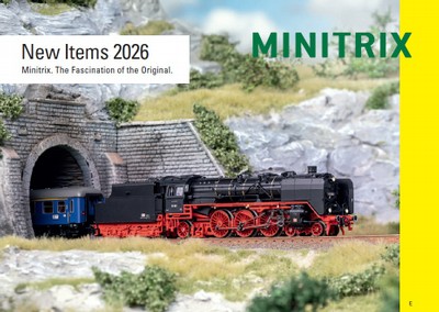 Minitrix 2026 EN titelkseite