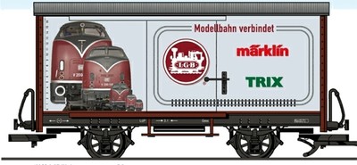LGB goederenwagen "Modellbahn verbindet"