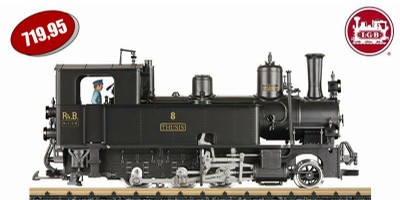 LGB 21272 RhB-stoomloc LvdM