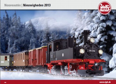 Titelblad LGB Nouveautés 2013
