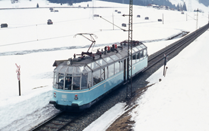 Trix "Glazen" trein