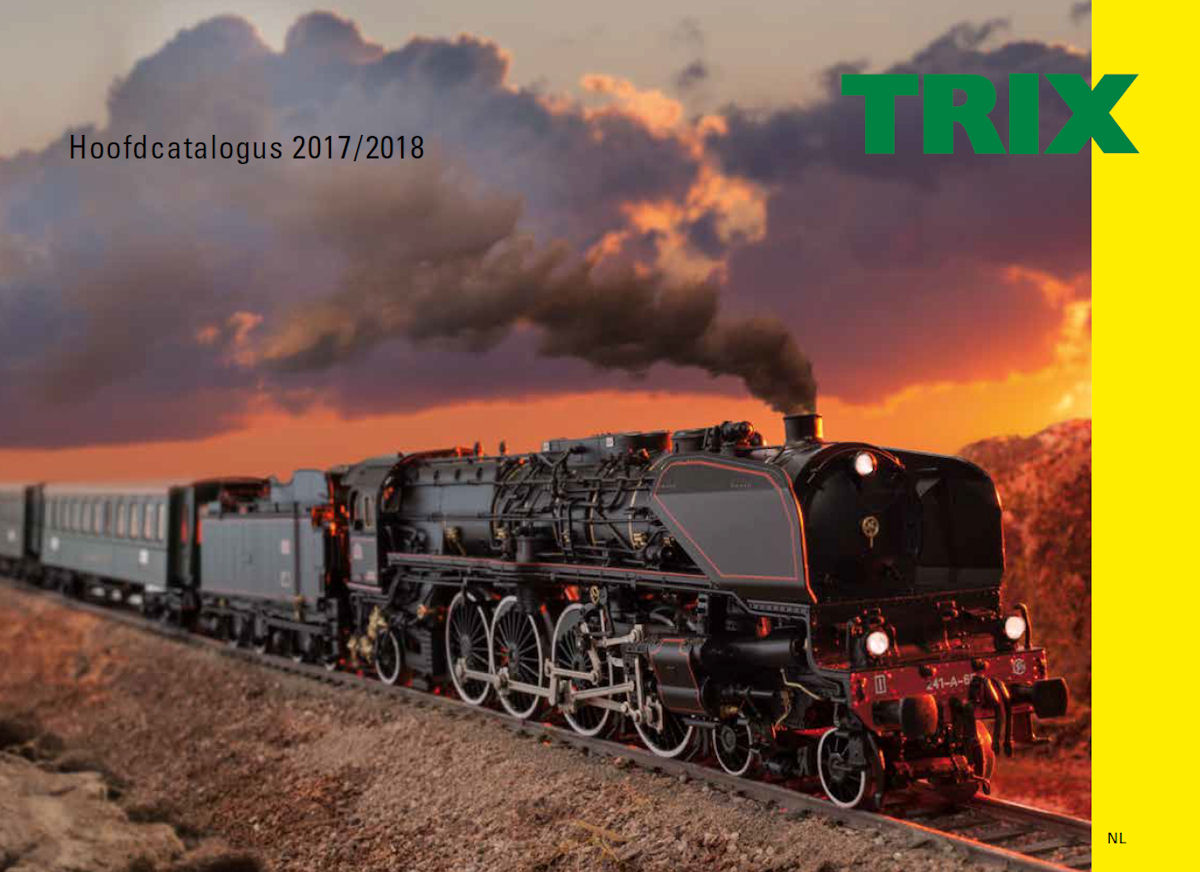 Titelblad Hoofdcatalogus Trix 2017-2018