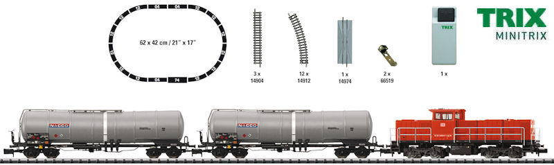 Minitrix 11135 DB6400 startset
