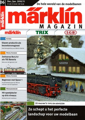 Titelblad Märklin Magazin Dec./Jan. 2010/11